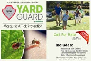 Yard Guard mosquito and tick spray program